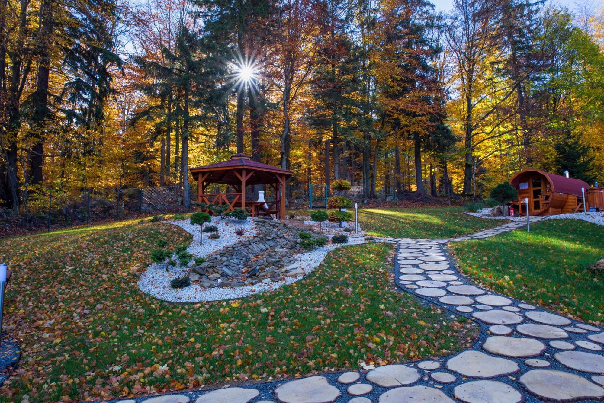 Gorskie Wytchnienie Domki Karkonosze Piechowice  Exteriér fotografie