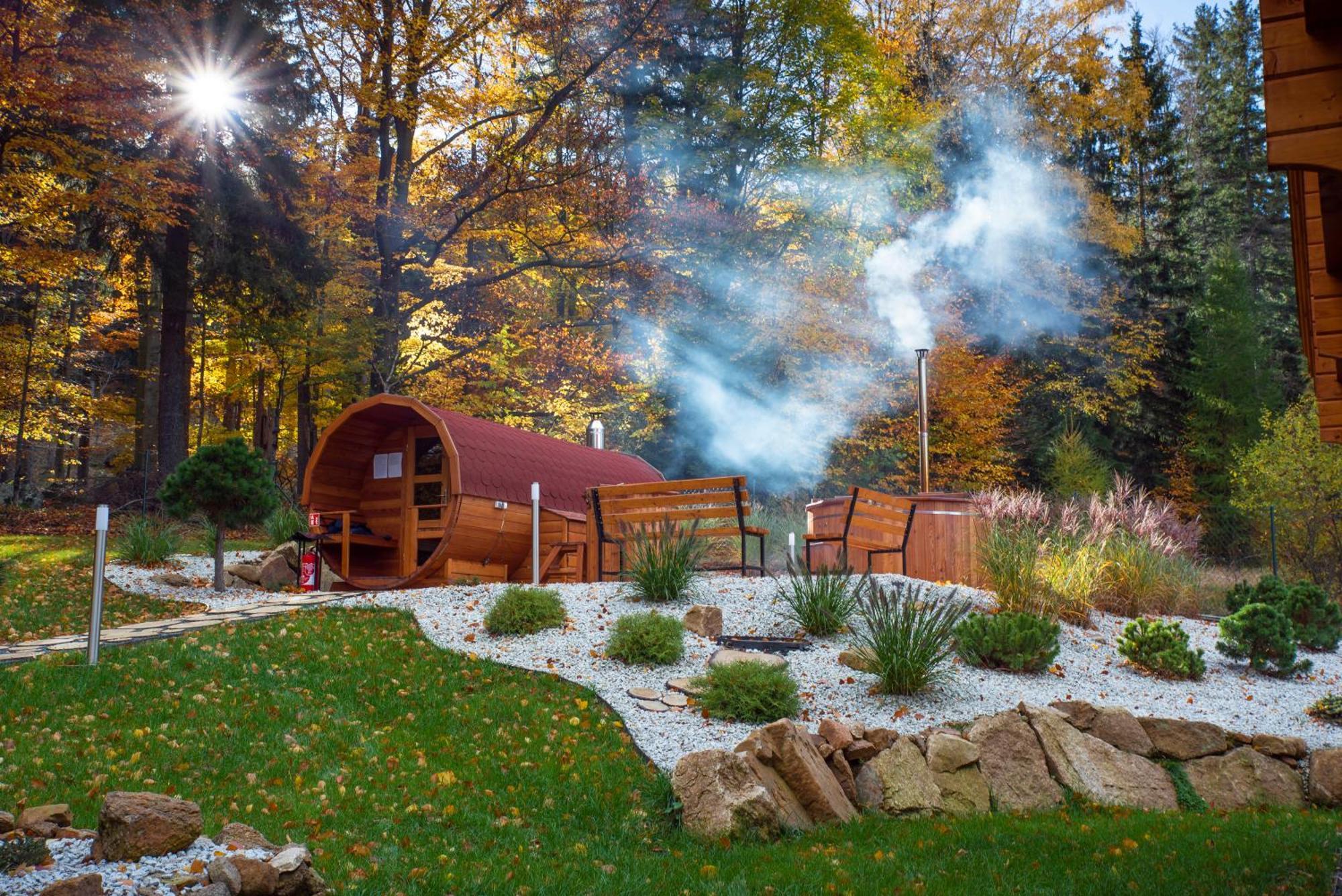Gorskie Wytchnienie Domki Karkonosze Piechowice  Exteriér fotografie