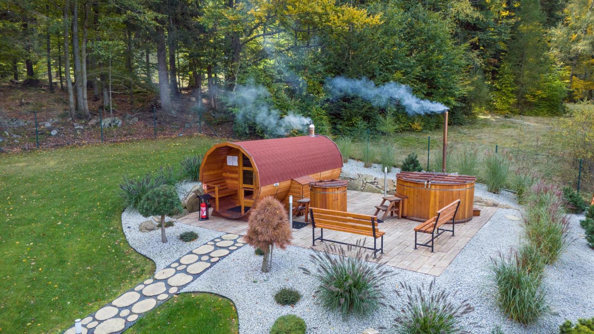 Gorskie Wytchnienie Domki Karkonosze Piechowice  Exteriér fotografie