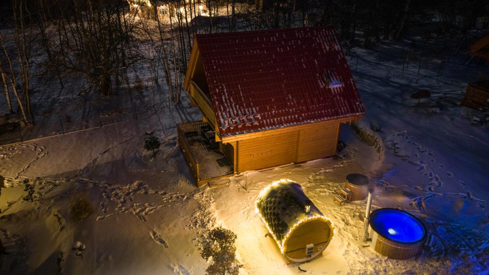 Gorskie Wytchnienie Domki Karkonosze Piechowice  Exteriér fotografie