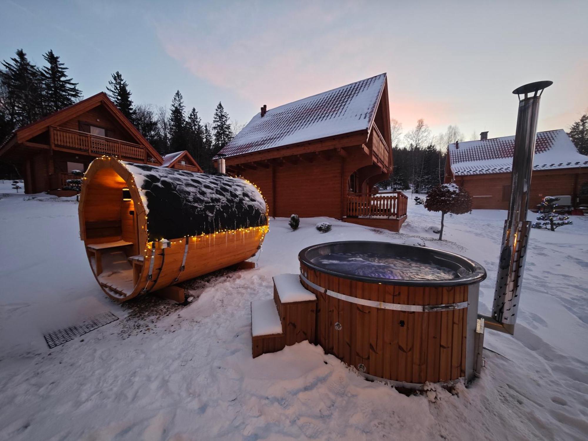 Gorskie Wytchnienie Domki Karkonosze Piechowice  Exteriér fotografie