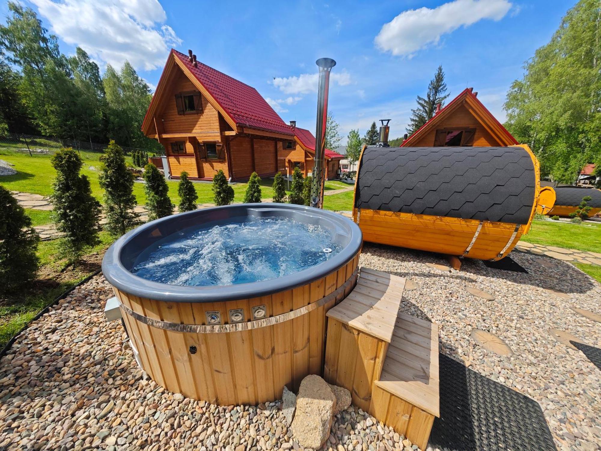 Gorskie Wytchnienie Domki Karkonosze Piechowice  Exteriér fotografie